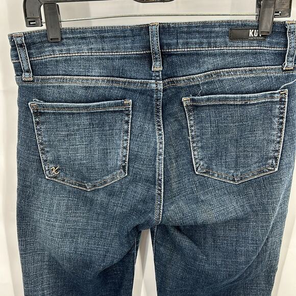 KUT From the Kloth Women's Catherine Boyfriend Medium Wash Jeans Size 2 - Picture 10 of 16